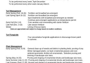 Landscaping Bid Proposal Template 5 Landscaping Proposal Examples Samples