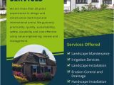 Landscaping Flyers Templates Free 16 Landscaping Flyers Free Psd Ai Eps Document