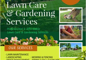 Landscaping Flyers Templates Free Lawn and Landscaping Flyer Template Postermywall