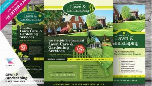 Landscaping Flyers Templates Free Lawn Landscaping Flyer Templates Flyer Templates