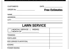 Landscaping Receipt Template Landscaping Invoice Template Invoice Example