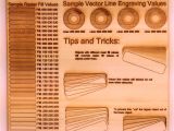 Laser Engraver Templates Vector and Raster Engraving Examples