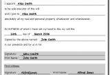 Last Wills and Testaments Free Templates Last Will and Testament Template Free Printable Documents