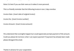 Late Payment Email Template Payment Reminder Letter format 16 Samples Examples