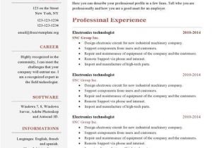 Latest Resume format In Word Resume Templates and Resume Examples One Page Resume