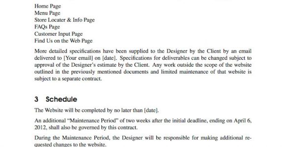 Latex Contract Template Latex Templates Contract