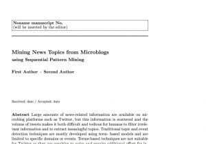 Latex Template for Springer Journals Enter Image Description Here