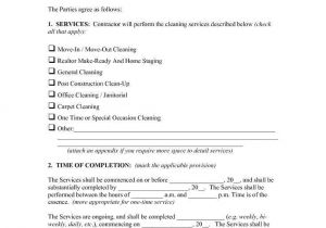 Laundry Service Contract Template 14 Beautiful Commercial Cleaning Services Proposal Sample
