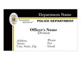 Law Enforcement Business Card Templates Free Police Business Card Zazzle