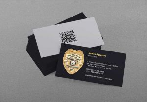 Law Enforcement Business Card Templates Free State Municipal Police Business Cards Kraken Design