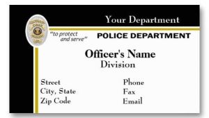 Law Enforcement Business Cards Templates 16 Best Images About Law Enforcement Business Cards On