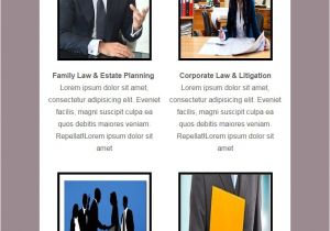 Law Firm Newsletter Templates 5 Free Email Templates for Lawyers Law Firms 2018 Mailget