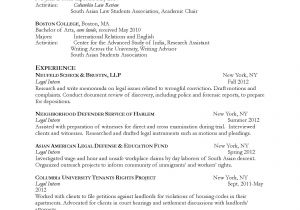 Law Student Resume 1l Resume format Resume format for Law Students