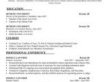Law Student Resume with No Legal Experience Law Student Resume Sample Resumecompanion Com Law