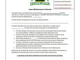 Lawn Service Proposal Template Free 9 Lawn Service Contract Templates Free Word Pdf