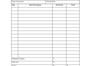 Layaway Contract Template 6 Best Images Of Retail Layaway forms Printable Free