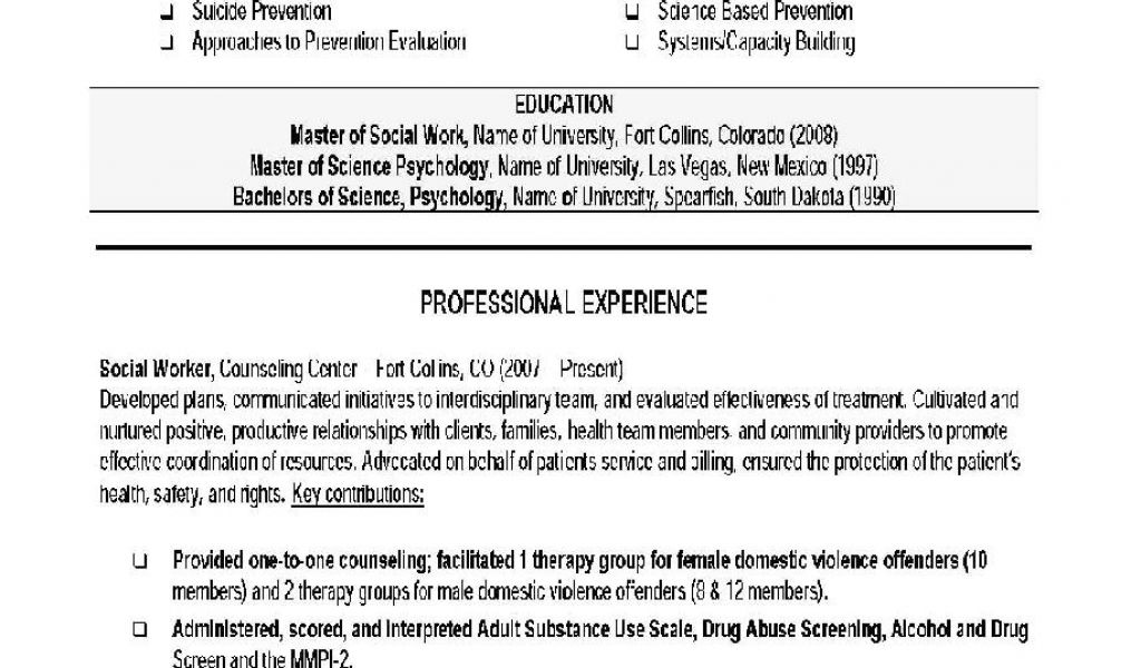 Lcsw Resume Template Social Work Resume Objective Statement Lcsw Resume Template Social Work Resume Objective Statement