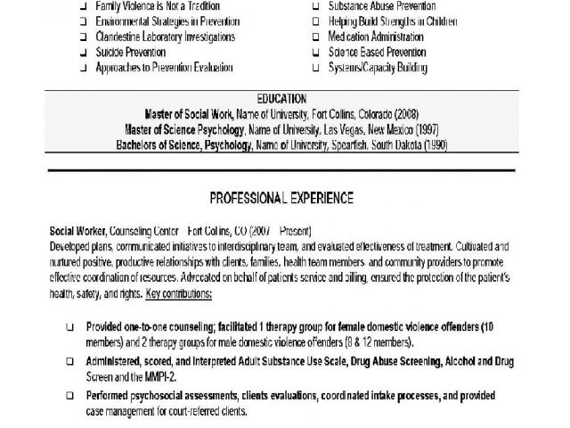 Lcsw Resume Template Social Work Resume Objective Statement Lcsw Resume Template Social Work Resume Objective Statement