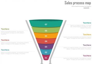 Lead Funnel Template Ppts Sales Process Funnel Map for Lead Generation