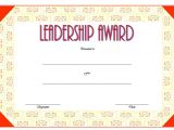 Leadership Certificate Templates Word Leadership Award Certificate Template 1 Best 10 Templates