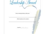 Leadership Certificate Templates Word Leadership Certificate Template 8 Free Word Pdf Psd