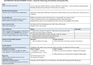 Leadership Development Proposal Template Leadership Development Plan the Center for Faculty