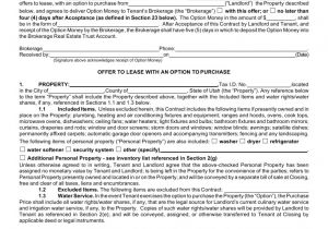 Lease with Option to Buy Contract Template Free Utah Lease Agreement with Option to Purchase form