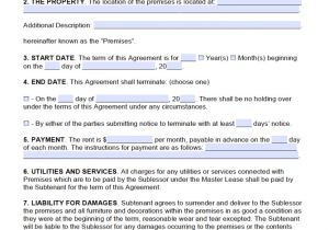 Leasing Contract Template Free Printable Rental Lease Agreement Templates Pdf Word