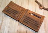 Leather Anniversary Card for Him Personalized Handwriting Gifts Anniversary Gift Gifts for