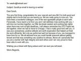Leaving Email to Colleagues Template 5 Goodbye Emails to Coworkers Examples Samples Word
