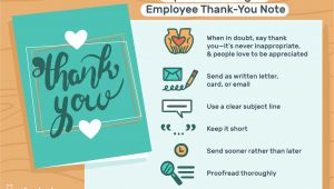 Leaving Work Thank You Card Employee Thank You Letter Examples