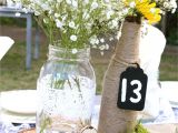 Lee S Flower and Card Shop Elegant Country Wedding Table Centerpieces Mason Jar and