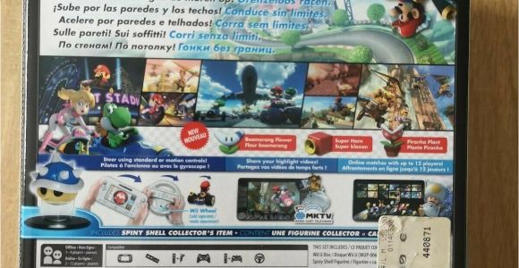 Lee S Flower and Card Shop Inc Mario Kart 8 Limited Edition Nintendo Wii U 2014 Eurobox
