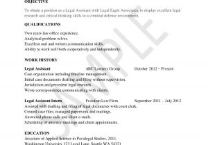 Legal assistant Resume Samples Sample Resume for Legal assistants Best Legal assistant