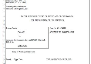 Legal Caption Template Calpleadings California Pleading Templates for Word
