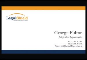 Legal Shield Business Card Template Full Branding