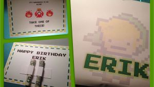 Legend Of Zelda Happy Birthday Card Legend Of Zelda Birthday Card Generated In Power Point