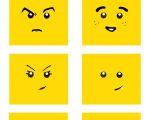 Lego Minifigure Head Template 82 Best Mini Figures Lego Images On Pinterest Birthdays