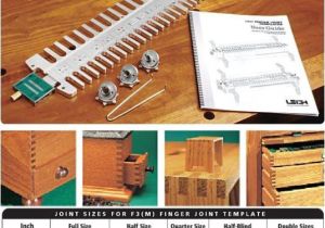 Leigh isoloc Hybrid Dovetail Templates Leigh F3 Finger Joint Template for Leigh D Series Jigs