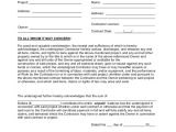 Lein Template 8 Lien Waiver forms Sample Templates