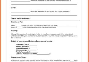 Lending Money to Family Contract Template 7 Template Loan Agreement Between Family Members