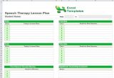 Lesson Plan Template for Speech therapy Speech therapy Lesson Plan Template