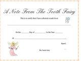 Letter From the tooth Fairy Template 37 tooth Fairy Certificates Letter Templates Printable