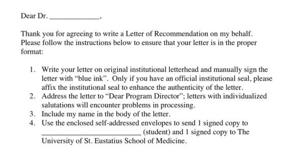 Letter Of Recommendation Cover Sheet Statia Med Stateside Return Step I Clinicals Step Ii