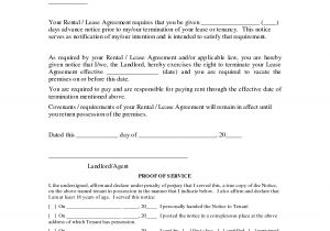 Letting Contract Template Tenant Termination Lease Agreement Rental Landlord Letter