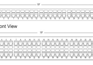 Leviton Patch Panel Label Template Leviton Gigamax 5e Quickport Patch Panel Preloaded