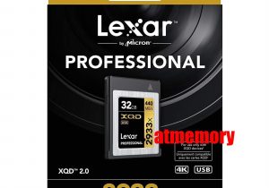 Lexar Professional 2933x Xqd Card Lexar 32gb Xqd 2 0 Memory Card 2933x Professional 4k Read 440mb S