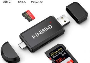 Lexar Professional Usb 3.0 Card Reader Kiwibird Usb C Usb A Sd Micro Sd Kartenleser Adapter Amazon