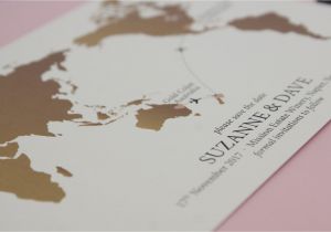 Library Card Wedding Seating Chart Gold World Map for Destination Wedding Gold World Map