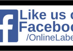 Like Us On Facebook Sticker Template Shipping Label Templates Download Shipping Label Designs